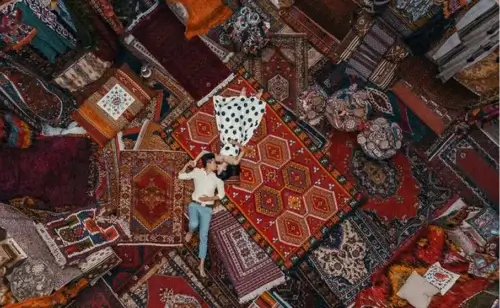 Living room Turkish carpet
