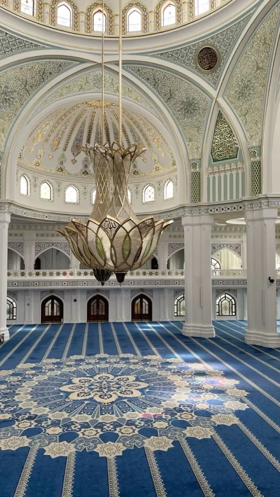 prayer hall mosque carpets