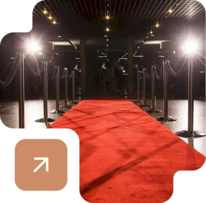 Modern red carpet contemporary home luxury décor