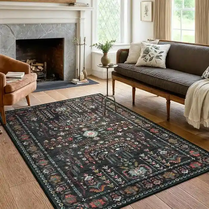 Black Rug in Dubai