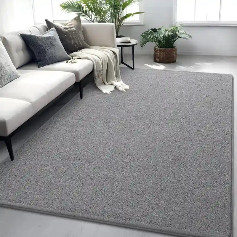 Soft grey rug