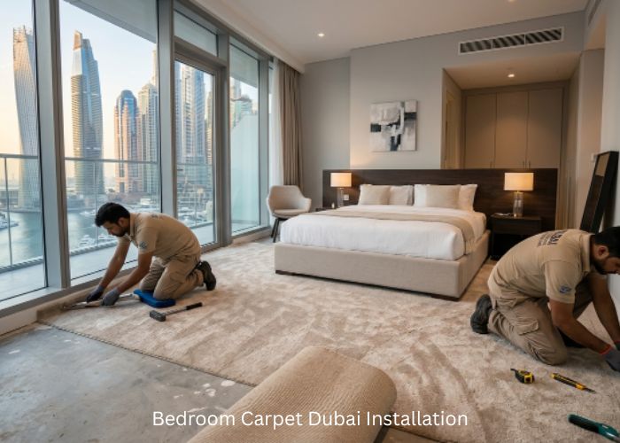 Bedroom Carpet Dubai Installation