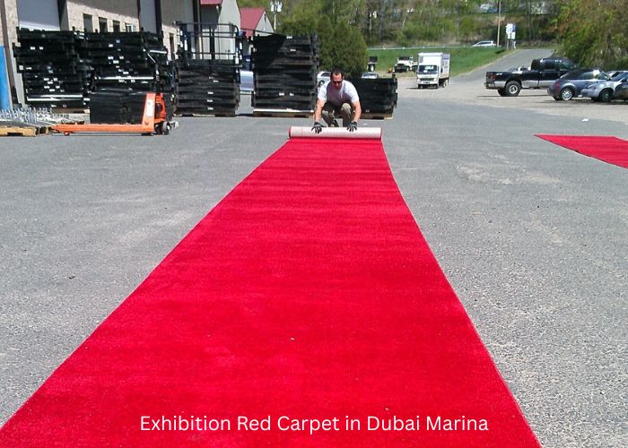 Exhibition Red Carpet in Dubai Marina