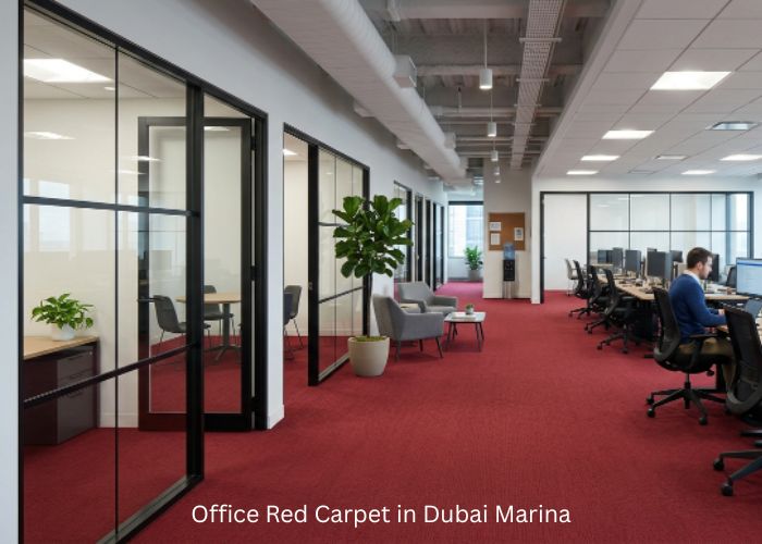 Office Red Carpet in Dubai Marina