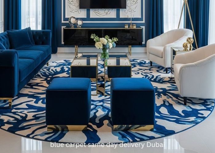 blue carpet same day delivery Dubai