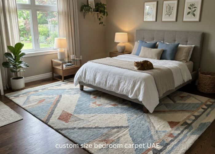 custom size bedroom carpet UAE