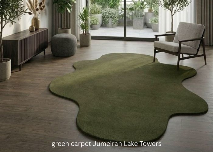 green carpet Jumeirah Lake Towers