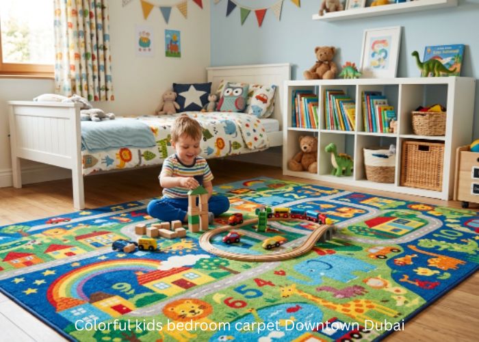 Colorful kids bedroom carpet Downtown Dubai