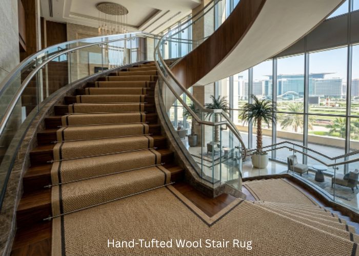 Hand-Tufted Wool Stair Rug