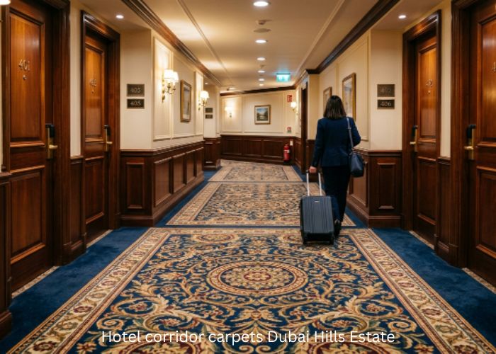 Hotel corridor carpets Dubai Hills Estate