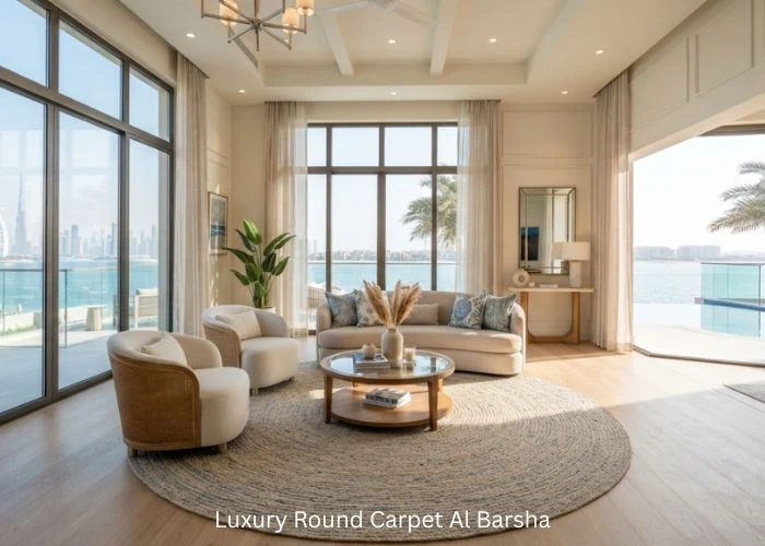Luxury Round Carpet Al Barsha
