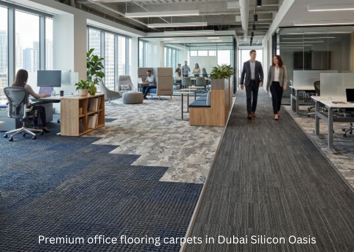 Premium office flooring carpets in Dubai Silicon Oasis