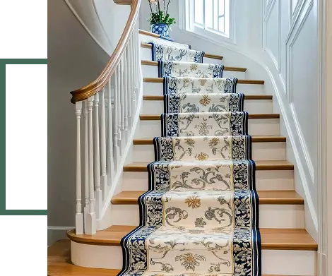 Tartan Grey Stair Runner