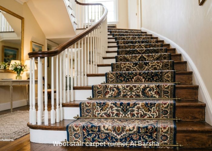 Wool stair carpet runner Al Barsha