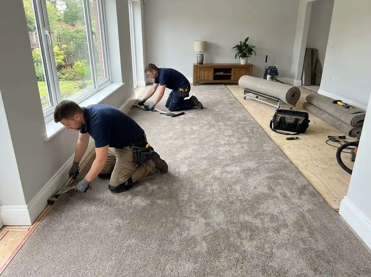 Carpet supply and install