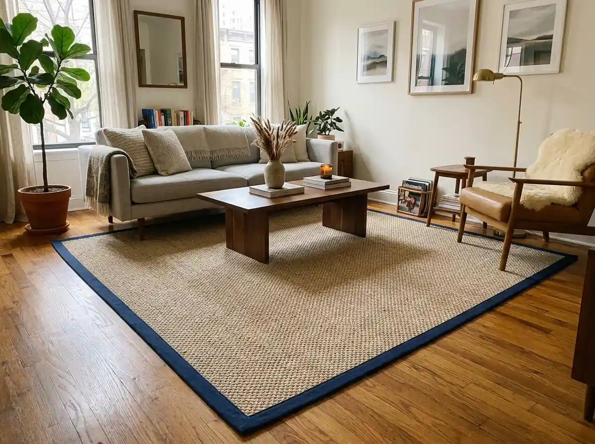 Custom Sisal Rug Apartment