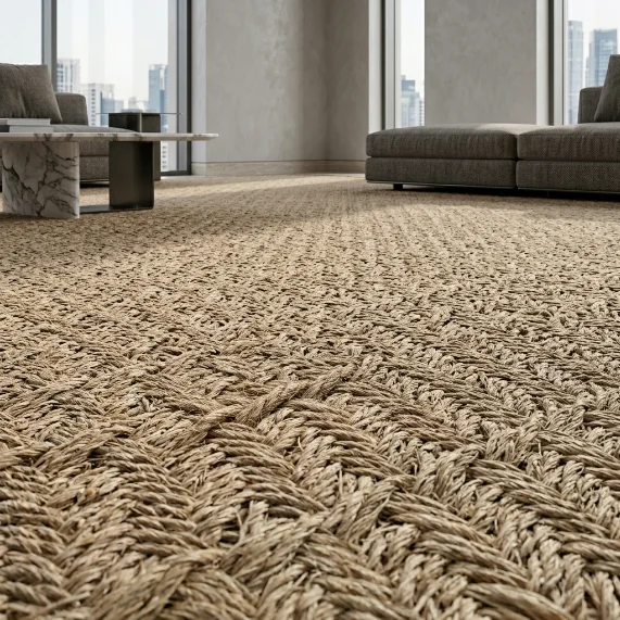Jute Wall to Wall Carpet Dubai