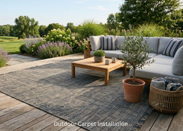 Outdoor Carpet Installation