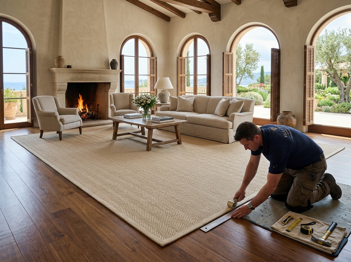 Sisal area rug