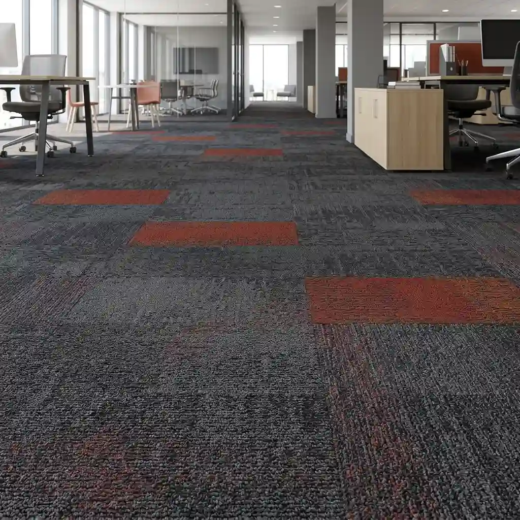 Red Patch Carpet Tile (1)